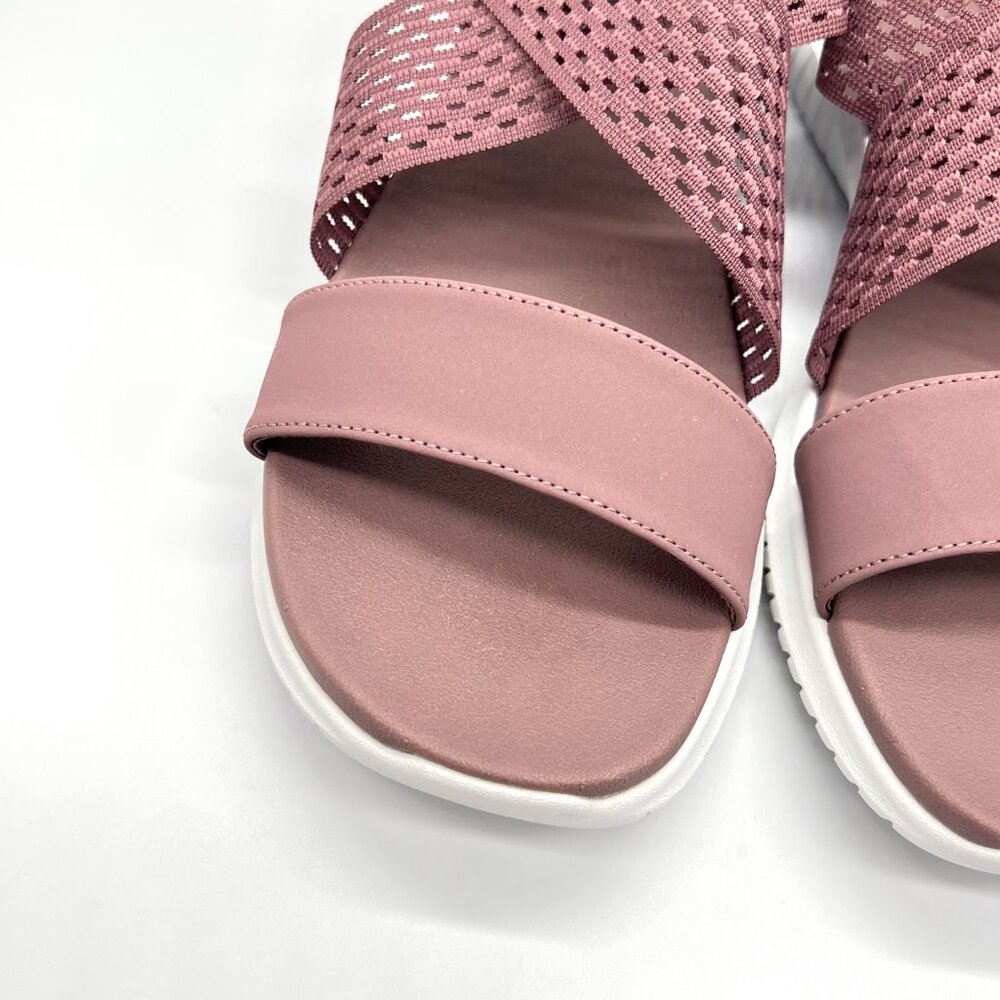 Skechers Womens Size 11 Mauve Pink Sport Comfort Sandals‎ Shoes - Picture 3 of 13